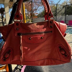 Balenciaga Pink Leather